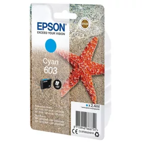  EPSON T03U2 (C13T03U24010) No.603 CIÁN (2,4ML) EREDETI TINTAPATRON 
