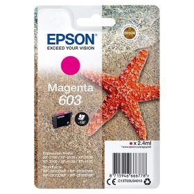   EPSON T03U3 (C13T03U34010) No.603 MAGENTA (2,4ML) EREDETI TINTAPATRON 