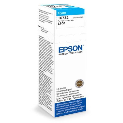 EPSON T6732 (C13T67324A) No.673 CIÁN (70ML) EREDETI TINTA 