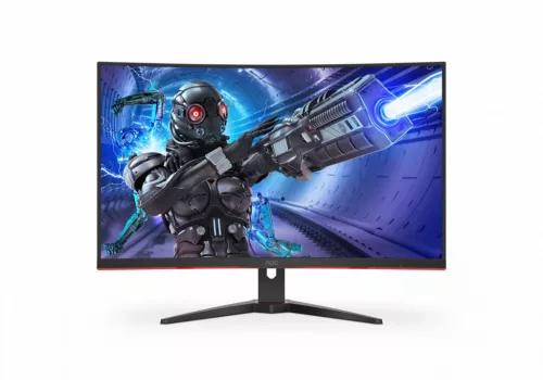 AOC C32G2ZE/BK, 31,5", VA, ÍVELT, 16:9, 1920X1080, 240 HZ, 1MS, 300 CD/M2, 2XHDMI, 1XDISPLAYPORT, GAMING MONITOR
