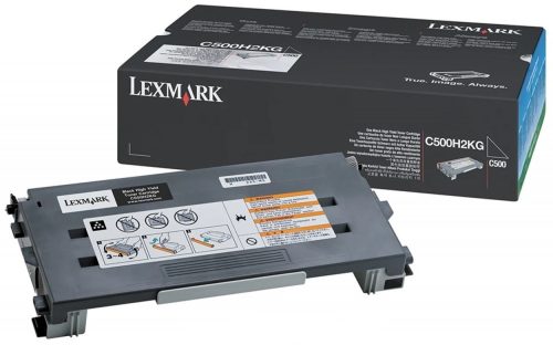 C500H2KG BLACK LEÉRTÉKELT EREDETI LEXMARK TONER