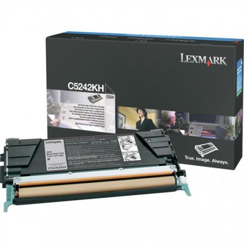 LEXMARK C5242KH (8K) FEKETE EREDETI TONER (C5242KH)
