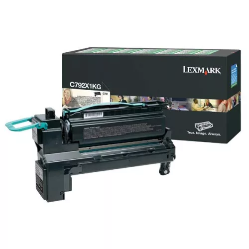LEXMARK C792X1KG (20K) FEKETE EREDETI TONER (C792X1KG)
