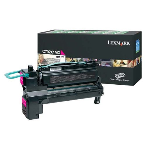 LEXMARK C792X1MG (12K) MAGENTA EREDETI TONER (C792X1MG)