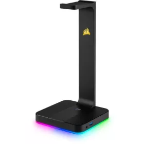   CORSAIR ST100 RGB PREMIUM HEADSET STAND WITH 7.1 SURROUND SOUND BLACK