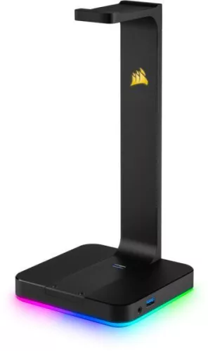CORSAIR ST100 RGB PREMIUM HEADSET STAND WITH 7.1 SURROUND SOUND BLACK
