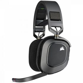   CORSAIR HS80 RGB WIRELESS GAMER HEADSET, CARBON (CA-9011235-EU)