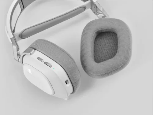 CORSAIR HS80 RGB WIRELESS GAMING HEADSET WHITE