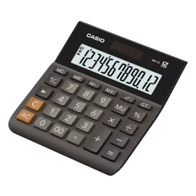 CASIO MH-12BK-S ASZTALI SZÁMOLÓGÉP, FEKETE