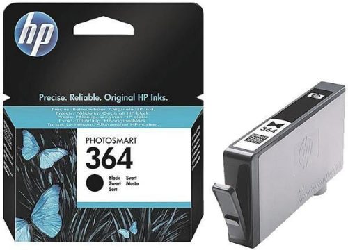 HP CB316EE NO.364 FEKETE (6ML) EREDETI TINTAPATRON (CB316EE)