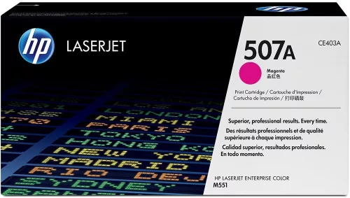 HP CE403A NO.507A MAGENTA (6K) EREDETI TONER (CE403A)
