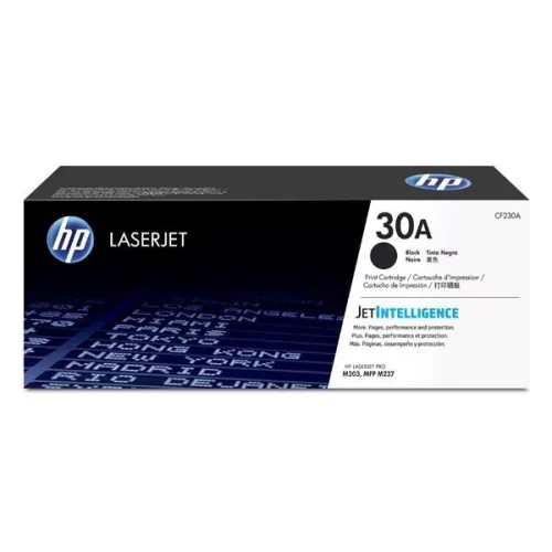 HP CF230A NO.30A FEKETE (1,6K) EREDETI TONER (CF230A)