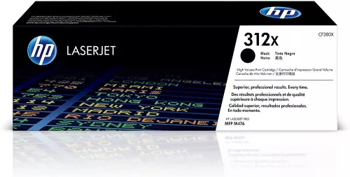 HP CF380X NO.312X FEKETE (4,4K) EREDETI TONER (CF380X)