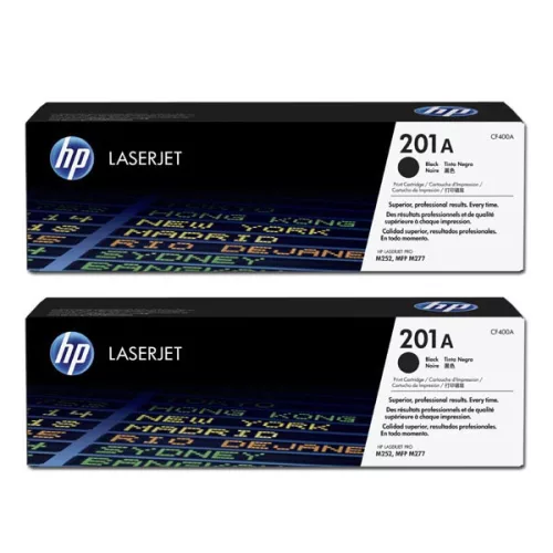 HP CF400XD NO.201XD FEKETE DUO (6.2K) EREDETI TONER