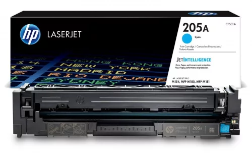 HP CF531A NO.205A CIÁN (0,9K) EREDETI TONER (CF531A)