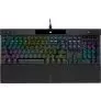 CORSAIR K70 PRO RGB CHERRY MX SPEED MECHANICAL GAMING BILLENTYŰZET WITH PBT DOUBLE SHOT PRO KEYCAPS FEKETE, US