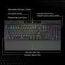 CORSAIR K70 PRO RGB CHERRY MX SPEED MECHANICAL GAMING BILLENTYŰZET WITH PBT DOUBLE SHOT PRO KEYCAPS FEKETE, US