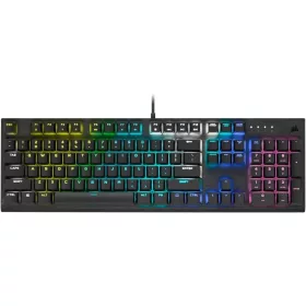   CORSAIR K60 RGB PRO GAMER BILLENTYŰZET, CHERRY VIOLA, US (CH-910D019-NA)