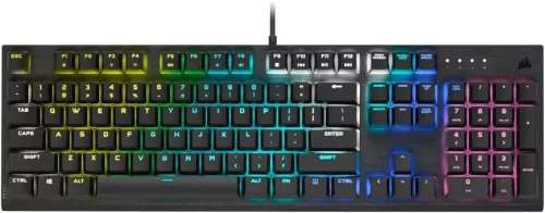 CORSAIR K60 RGB PRO GAMER BILLENTYŰZET, CHERRY VIOLA, US (CH-910D019-NA)