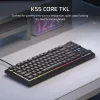 CORSAIR K55 CORE TKL RGB GAMING BILLENTYŰZET FEKETE, US