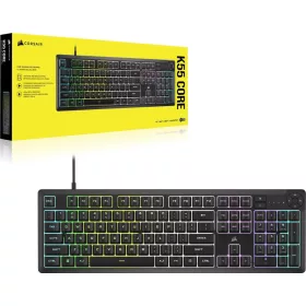 CORSAIR K55 CORE RGB GAMING BILLENTYŰZET FEKETE, US