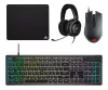 CORSAIR 4IN1 VEZETÉKES FEKETE GAMER BILLENTYŰZET + EGÉR + FEJHALLGATÓ + EGÉRPAD (CH-9226F65-NA)
