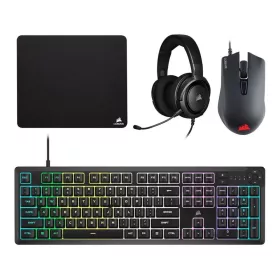 CORSAIR K55 CORE RGB GAMING BILLENTYŰZET COMBO FEKETE, US
