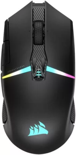CORSAIR NIGHTSABRE RGB WIRELESS GAMER EGÉR, FEKETE (CH-931B011-EU)