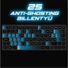 SPIRIT OF GAMER ELITE K70 WIRELESS BLUETOOTH SEMI-MECHANIKUS BILLENTYŰZET FEKETE, HU