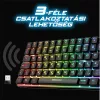 SPIRIT OF GAMER ELITE K70 WIRELESS BLUETOOTH SEMI-MECHANIKUS BILLENTYŰZET FEKETE, HU