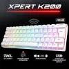 SPIRIT OF GAMER XPERT K200 WIRELESS MECHANIKUS BILLENTYŰZET FEHÉR, HU