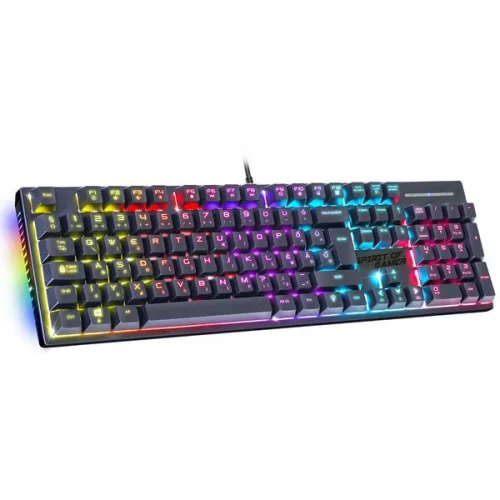 SPIRIT OF GAMER XPERT K250 MECHANIKUS BILLENTYŰZET FEKETE, HU