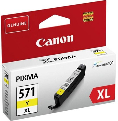 CANON CLI-571XL SÁRGA (11ML) EREDETI TINTAPATRON (0334C001)