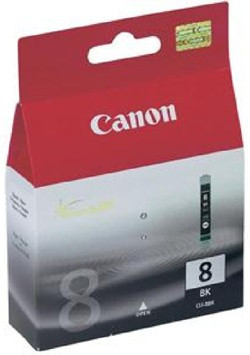 CANON CLI-8 FEKETE (13ML) EREDETI TINTAPATRON (0620B001) LEÉRTÉKELT (DOBOZ NÉLKÜL)