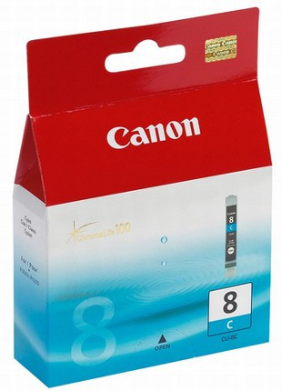 CANON CLI-8 CIÁN (13ML) EREDETI TINTAPATRON (0621B001)