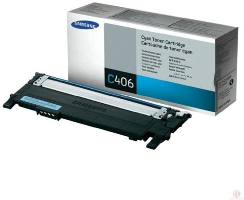 SAMSUNG CLP-360/CLP-365 CLT-C406S (1K) CIÁN EREDETI TONER (ST984A)