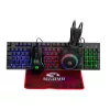 MARVO LOOT 30 GAMING BILLENTYŰZET COMBO FEKETE, UK