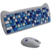 CANYON CNS-HSETW6BL-HU WIRELESS BILLENTYŰZET COMBO KITTY EDITION BLUE, HU