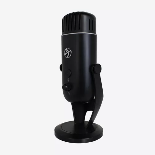 AROZZI COLONNA ASZTALI MIKROFON, USB-S, FEKETE
