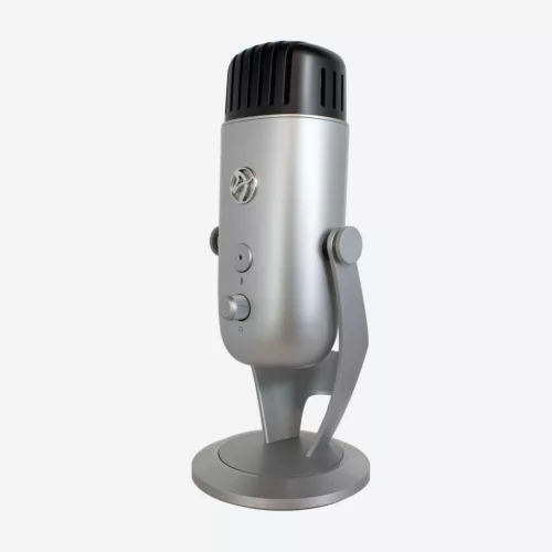 AROZZI COLONNA ASZTALI MIKROFON, USB-S, EZÜST