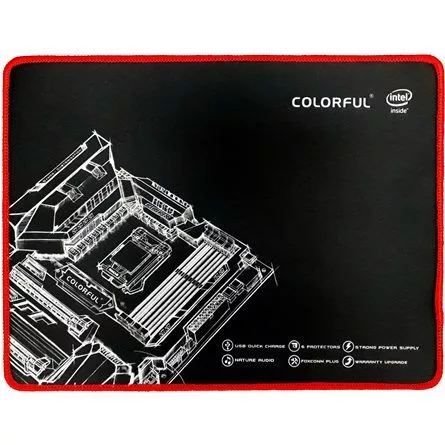 COLORFUL SMALL GAMING EGÉRPAD BLACK