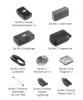 DJI MIC 2 VEZETÉK NÉLKÜLI MIKROFON SZETT (2 ADÓ, 1 VEVŐ, TÖLTŐTOK, IPHONE/ANDROID/KAMERA)