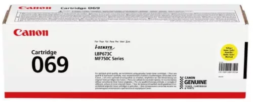 CANON CRG-069 SÁRGA (1,9K) EREDETI TONER (5091C002)