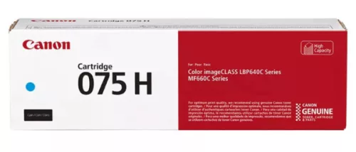 CANON CRG-075H CIÁN (2,5K) EREDETI TONER (6368C002)