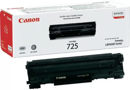 CANON CRG-725 FEKETE (1,6K) EREDETI TONER (3484B002)