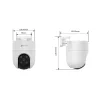 EZVIZ H8C 2K PAN/TILT WIFI KAMERA