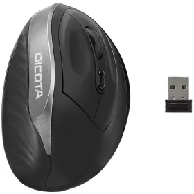 DICOTA RELAX WIRELESS ERGONOMIC EGÉR, BLACK
