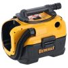 DEWALT 18V, XR, LI-ION, VEZETÉKES/AKKUS, SZÁRAZ-NEDVES PORSZÍVÓ