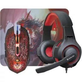 DEFENDER DRAGON BORN MHP 003 GAMER EGÉR, KIT BLACK/RED