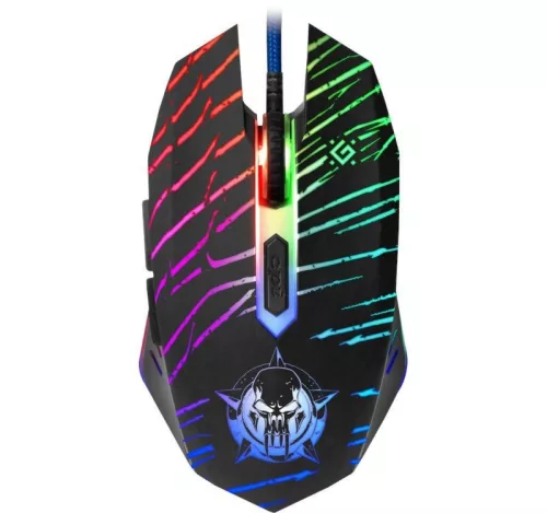 DEFENDER DARK AGENT GM-590L GAMER EGÉR, BLACK